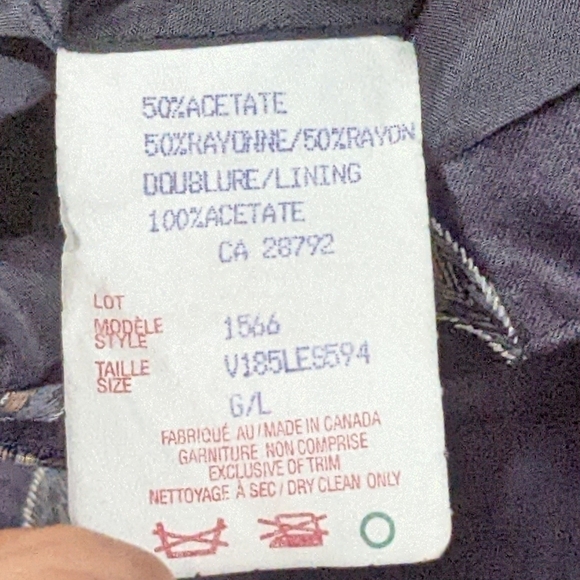 VINTAGE Japon et Chine oriental japan vest dark blue leafs decor Large A8 - Picture 6 of 8